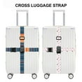 thumbnail image 4 of Travel Essential Luggage Strap Adjustable Colorful Suitcase Bands Belt with Lock, 4 of 8