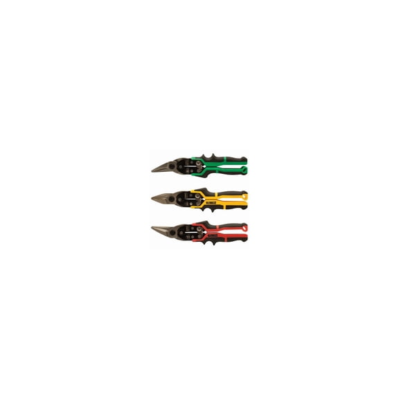 Dewalt Ergo Aviation Snips 3-Piece Set