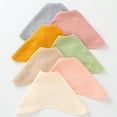 thumbnail image 3 of shenmeida Baby Burp Cloth Breathable for Baby Burp Cloth Multi Colors Muslin Washcloths Diapers Newborn Face Towels for Baby Boy Girl, 3 of 8