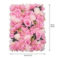thumbnail image 2 of 12Pcs Artificial Flower Wall Panels Silk Wedding Backdrop Decor Party Home Floral Panels, 2 of 12