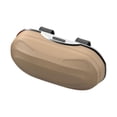 thumbnail image 2 of Esquirla Porte-Lunettes pour Pare-Soleil de Voiture Portable Coque Rigide Étui à Lunettes Beige, 2 of 8