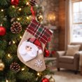 thumbnail image 5 of Trovenix Christmas Mini Stocking Ornaments Holiday Sock Shaped Hanging Pendants For Xmas Tree Decor Winter Home Decoration, 5 of 7