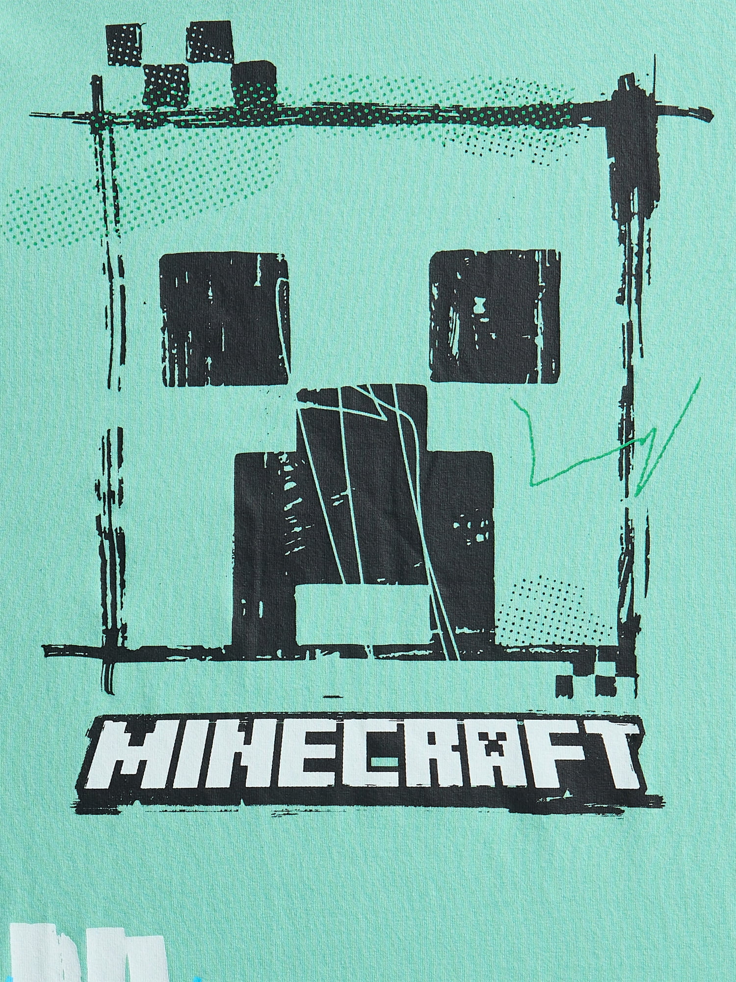 Minecraft Boys Creeper Graphic Muscle Tank Top, Sizes 4-18
