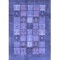 thumbnail image 1 of Ahgly Company Indoor Rectangle Abstract Blue Modern Area Rugs, 5' x 7', 1 of 4