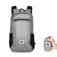 thumbnail image 1 of Mochila plegable impermeable para hombre y mujer, bolso ligero y portátil de 10L-20L, ultraligero, ideal para viajes y senderismoGrey-20L Fivean unisex, 1 of 2