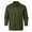 Army Green, variant on Men's Polo Shirts Fall Winter Long Sleeve Tops Solid Color Button Down Collared Casual Soft Mens Dress Shirts