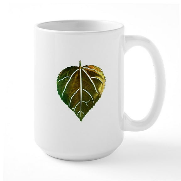 CafePress - NATURAL SPIRIT Mugs - 15 oz Ceramic Large White Novelty Mug