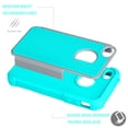 thumbnail image 3 of iPhone SE Case, iPhone 5S Case Cover, iPhone 5 5S SE 5SE Case Shock Absorbing Hybrid Defender Rugged Cover Skin Shell Hard Plastic Outer & Rubber Silicone Inner, 3 of 4