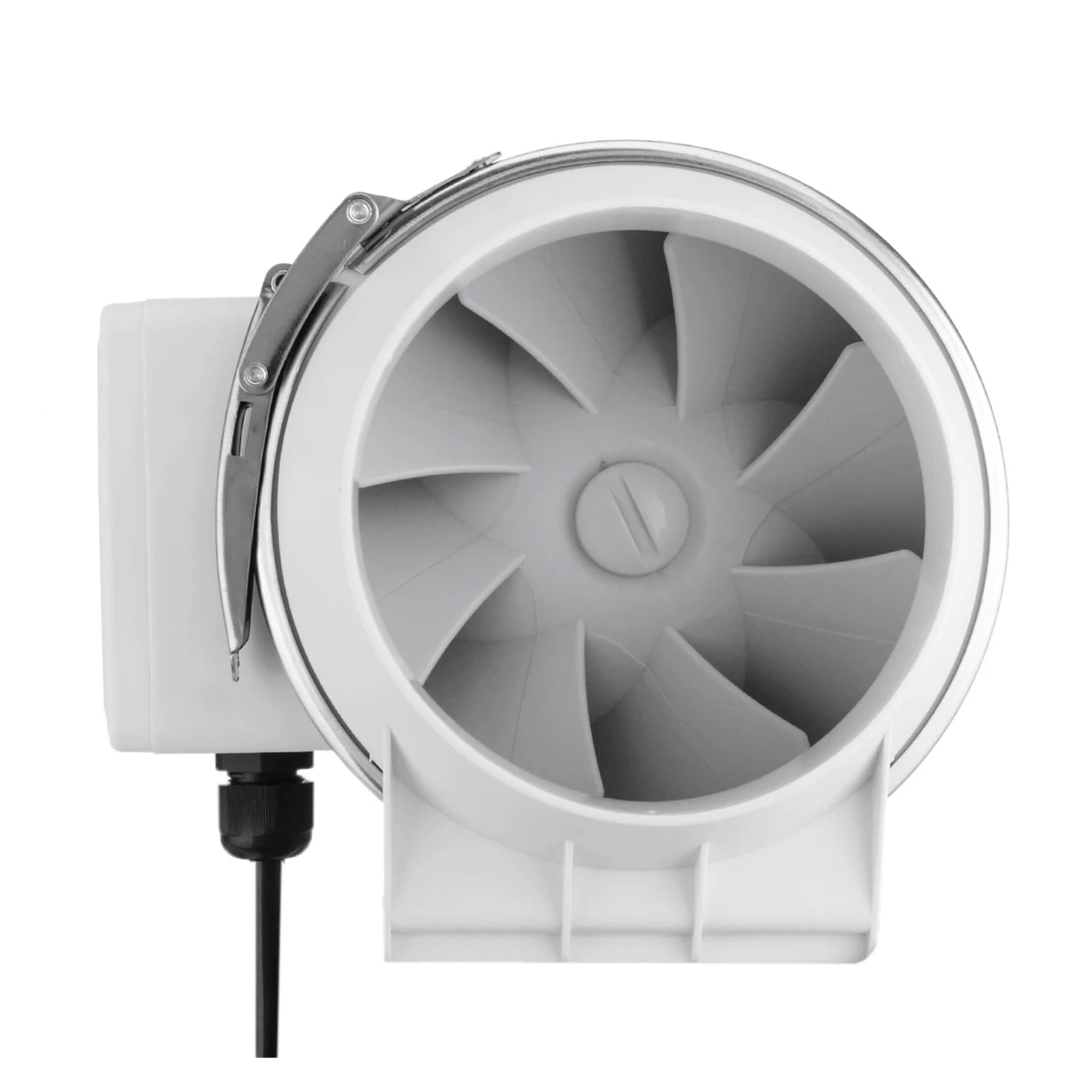 4 Inch Exhaust Fan Wall Window Mountable Toilets Kitchen Bathroom Home Silent Inline Pipe Duct Fan Ventilate Air Cleaning ,Energy-Efficient