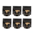 thumbnail image 1 of 6 Unids Auriculares Conector De Audio Enchufe Puerto Partes De Reparación Para Microsoft One Controlador 3.5mm Conector De Auriculares Puerto Ter Baoblaze Puerto de entrada de audio para auriculares, 1 of 7
