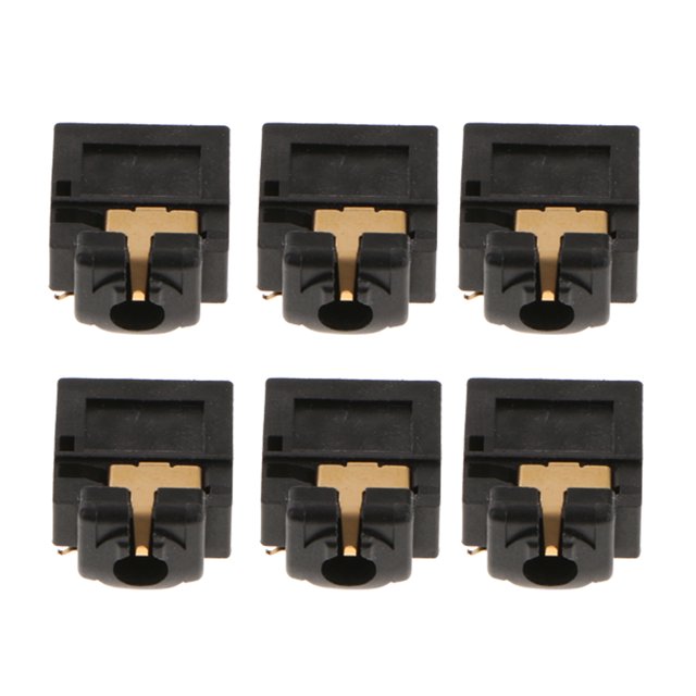 6 Unids Auriculares Conector De Audio Enchufe Puerto Partes De Reparación Para Microsoft One Controlador 3.5mm Conector De Auriculares Puerto Ter Baoblaze Puerto de entrada de audio para auriculares