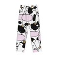 thumbnail image 4 of Daiia Cute Animal with Cow Men's Sleep Pant with Pockets and Drawstring,Pajama Pants-XX-Large, 4 of 9