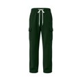 thumbnail image 3 of Dvprdro Mens Sweatpants Cargo Wide Leg Elastic Waist Drawstring Baggy Pants Casual Athletic Open Bottom Lounge Workout Outdoor Joggers with Pockets, 3 of 7