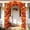 C, variant on Z52LingLing Nostalgic Wood Halloween Character Sculpture, 1-Pack Faux Outdoor Hydrangea Bunch