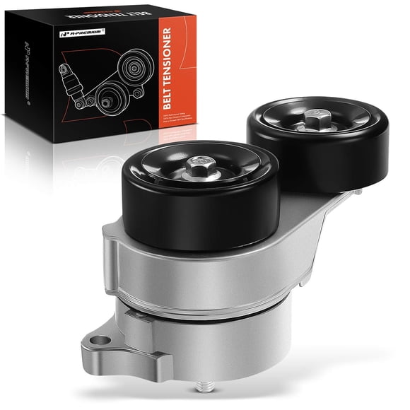 A-Premium Belt Tensioner Assembly with Pulley Compatible with Honda Accord 2003-2012, Odyssey 2005-2010, Pilot, Ridgeline & Acura MDX, RL,