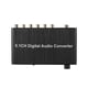 thumbnail image 2 of Convertidor De Audio Óptico Digital Adaptador De Audio Conmutador De Audio Portátil Divisor De Audio Negro Extractor De Audio Con Decodificador Decodificador Para Concierto De Escuela En Casa sonducket EL008613-00, 2 of 4