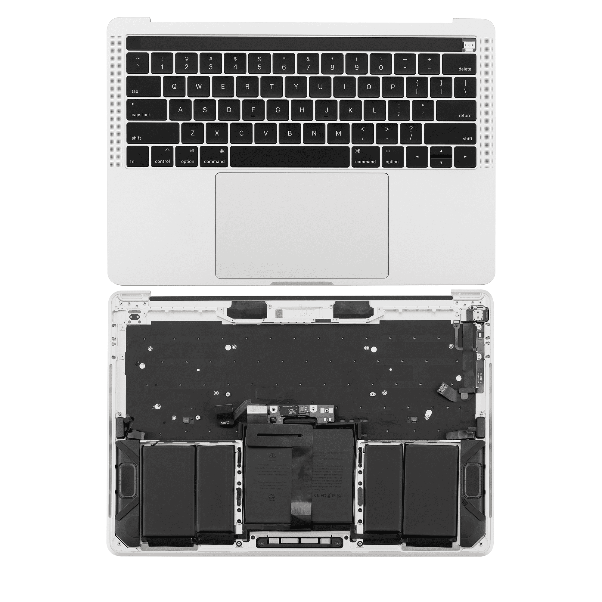Topcase Clavier Avec Batterie Pour MacBook Pro 16" A2141 - QWERTY USA - Reconditionné Grade B