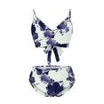 thumbnail image 1 of Conjuntos de Bikinis Traje de Baño Camis de Contraste de Pecho Alto Para Mujer Conjunto de Bikini Dividido Traje de Baño de Dos Piezas Traje de Baño Odeerbi ODB117708, 1 of 4