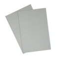 thumbnail image 1 of Unique Bargains Corrugated Plastic Sheets,3mm Gray Blank Yard Lawn Signs,8 Inch x 12 Inch,Waterproof Sign Blank Board 2pcs, 1 of 3