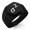Black, variant on Stainless Steel Variance Mathematical Engraved Hexagon Crest Flat Top Biker Style Polished Ring