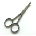 thumbnail image 2 of 4.5" Curved Mustache Nose Ear Beard Hair Remover Scissors Trimmer Safety Tips, 2 of 3