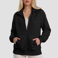thumbnail image 2 of Godom Womens Sweatshirt Casual Long Sleeve Full Zipper Pullover Lightweight Sweatshirts Tops Fall Fashion Jackets 2025, 2 of 7
