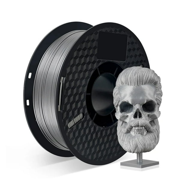 PETG 3D Printer Filament, 1.75mm 1KG Toughness 3D Printing Material Standard 1Roll/KG ,Smoother Printing Experience