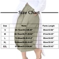 thumbnail image 4 of Women's Solid Color Elastic Waist Wide Leg Cropped Pants Trousers Slacks Casual Pleated Flowy Breathable Lounge Work Office Travel Essentials for Women | Aestivo,Yellow L, 4 of 9