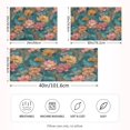 thumbnail image 2 of Yayeee Pillowcase King Size Set of 2 Satin Wrinkle Resistant Envelope Pillow Case, Pink Water Lilies Pattern, 2 of 8