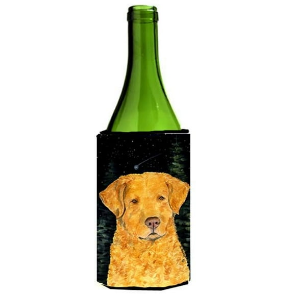 Starry Night Chesapeake Bay Retriever Wine bottle sleeve Hugger - 24 oz.