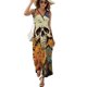 thumbnail image 1 of Flower Cluster Skull Vestido Sin Mangas , Vestidos De Lujo Para Ocasiones Oficiales, 1 of 5