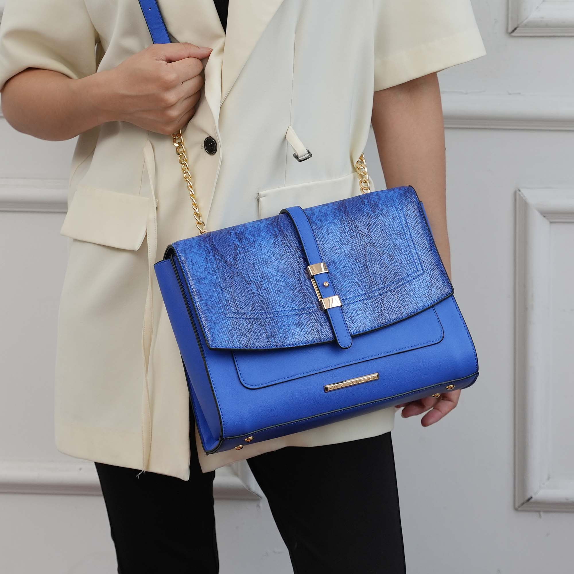 MKF Collection Melody Crossbody Bag Handbag Purse by Mia k.