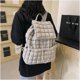 thumbnail image 2 of LHSHID Quilted Backpack for Women Lightweight Puffer Drawstring Padding Hiker Back Pack Travel Backpack College Gym Bag, 2 of 7