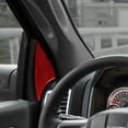 thumbnail image 4 of Real Bright Soft Car Interior Carbon Fiber Sticker DecorationFor RAM 1500 2013-2018 Red Carbon Fiber Interior Window Pillar CoverAuto Car Protection Interior Accessories, 4 of 8