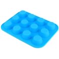 thumbnail image 4 of 12 Silicone Muffin Pudding Mould Baking Plate Round Cup Cake Pan, 4 of 7