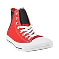 thumbnail image 2 of Converse Chuck Taylor All Star Hi Colorblock Unisex Shoes Enamel Red-Black-White 163347f, 2 of 6