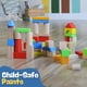 thumbnail image 3 of Pidoko Bloques de madera para niños  100 piezas  Bloques de construcción para niños pequeños  Incluye contenedor de almacenamiento con tapa clasificadora de formas  Bloques de madera dura lisa y d, 3 of 6