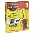 thumbnail image 4 of Jack Links 100% Beef Teriyaki Steak Bars 4.5oz 5 Count Multipack Box, 4 of 6