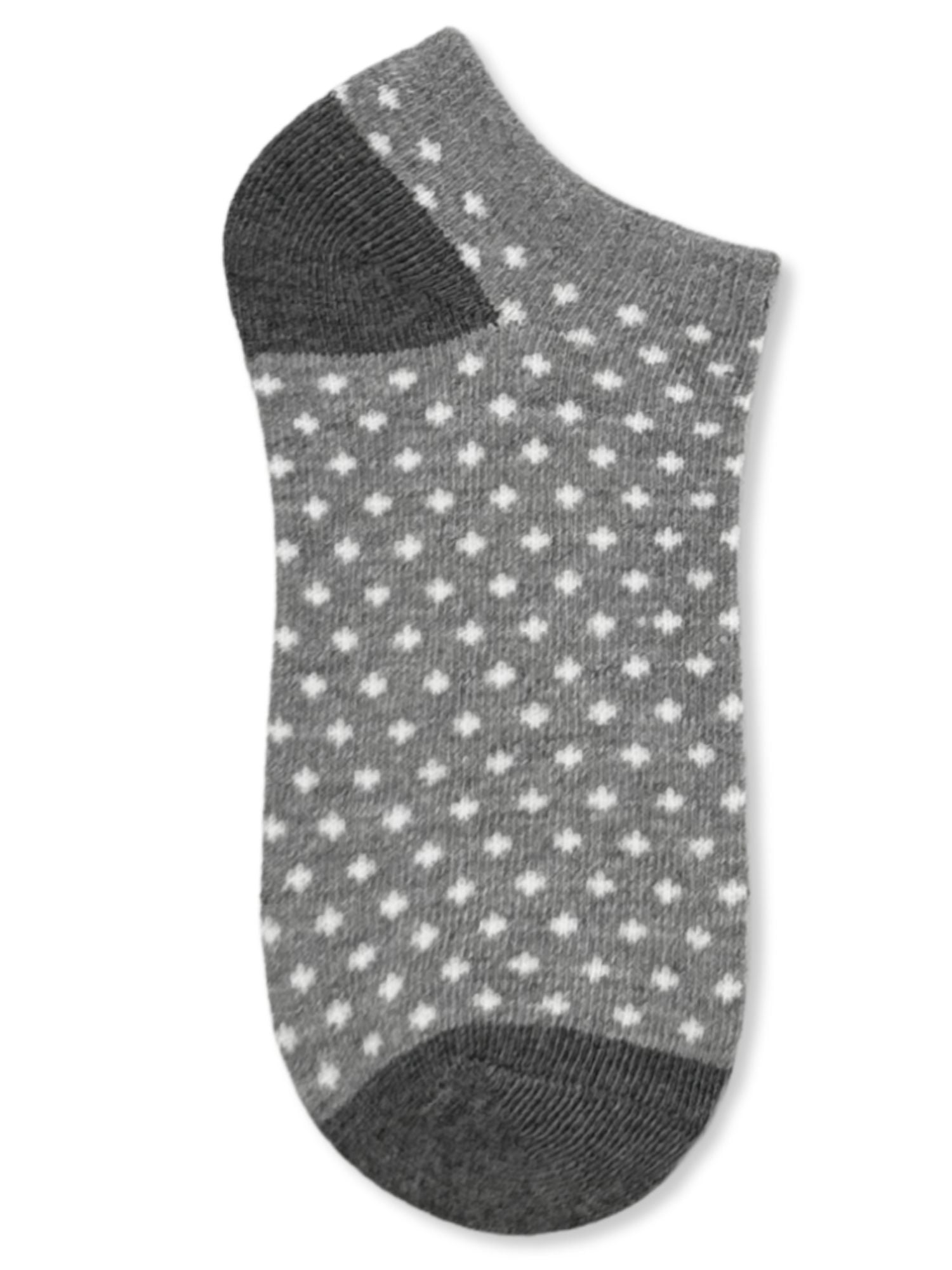 Wonder Nation Girls Leopard No-Show Socks, 10-Pack, Sizes S-L