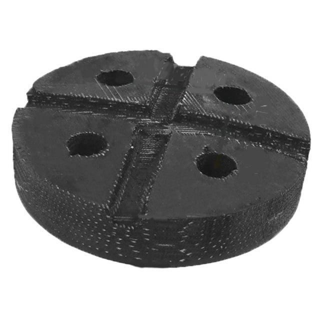 Almohadilla de goma para elevador de automóvil Almohadilla para brazo elevador Reemplazo útil Resistente Antideslizante Sólido Fácil 120 x 120 x 24 mm
