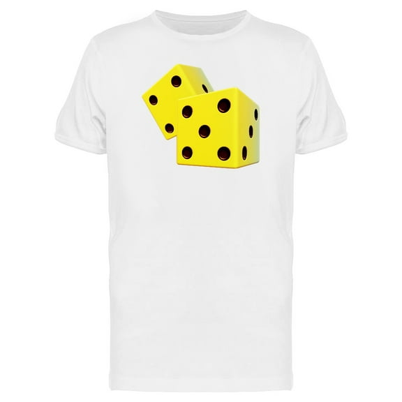 Yellow Dices Tee Men's -Image by Shutterstock