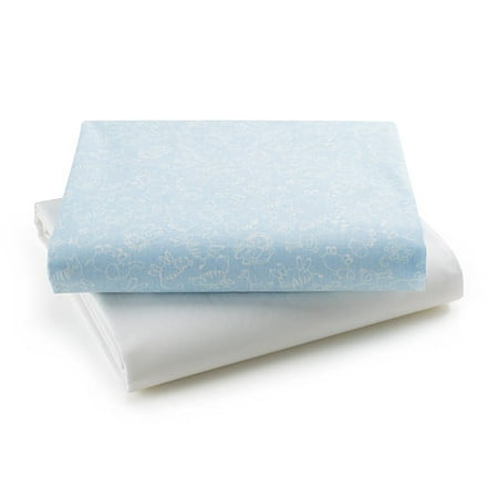 Baby Connection - Safari Friends 2 Pack Crib Sheets