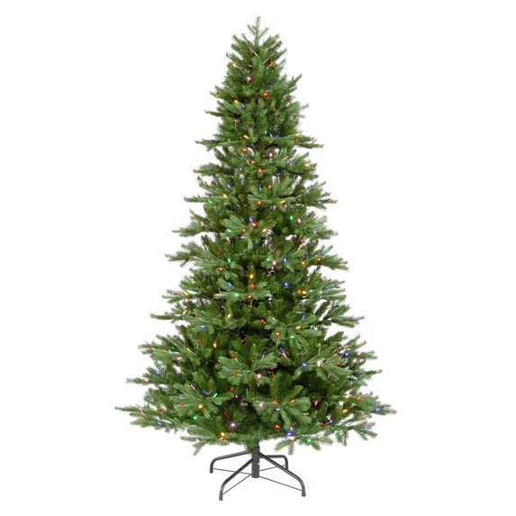 Vickerman 22584 - 5.5' x 42" Tustin Fraiser 350 Multi-Color LED Lights Christmas Tree (C116357LED)