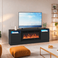 thumbnail image 2 of Centro de Entretenimiento Moderno – Consola para TV de 75 Pulgadas – Gabinete de Almacenamiento – Sala de Estar – Sin Chimenea, 2 of 5
