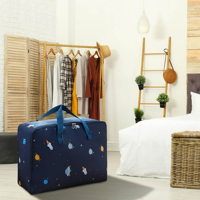 TIMIFIS Storage Storage, Moving Bags Travel Storage Bag Moving Bag Large Capacity Non-Woven Quilt Bag Portable Duffel Bag Practical