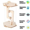 thumbnail image 4 of stanreset Tensegrity Structure Model Toy for Children Kids Anti-Gravity Wooden Building Blocks Assembling Toys, 4 of 6