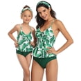 thumbnail image 4 of Girls Swimsuit Two Pieces Bikini Set Ruffle Falbala Swimwear Bathing Suits, 4 of 7