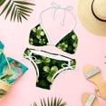 thumbnail image 6 of Saint Patrick's Day Women's Detachable Sponge Adjustable Strap Bikini Set 2-Pack for Beach and Pool Parties, 6 of 6