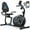 S08 Black, variant on MERACH Recumbent Exercise Bikes for Home Sit Down Stationary Bicycle Magnetic 8 Levels Resistance Indoor Cycling Bike with Free APP