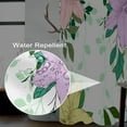 thumbnail image 3 of Blue Leaves Shower Curtain Set with Hooks Farmhouse Botanical Plants Shower Curtain for Bathroom Blue Leaves Branches Waterproof Fabric Decor 48x72inches, 3 of 6